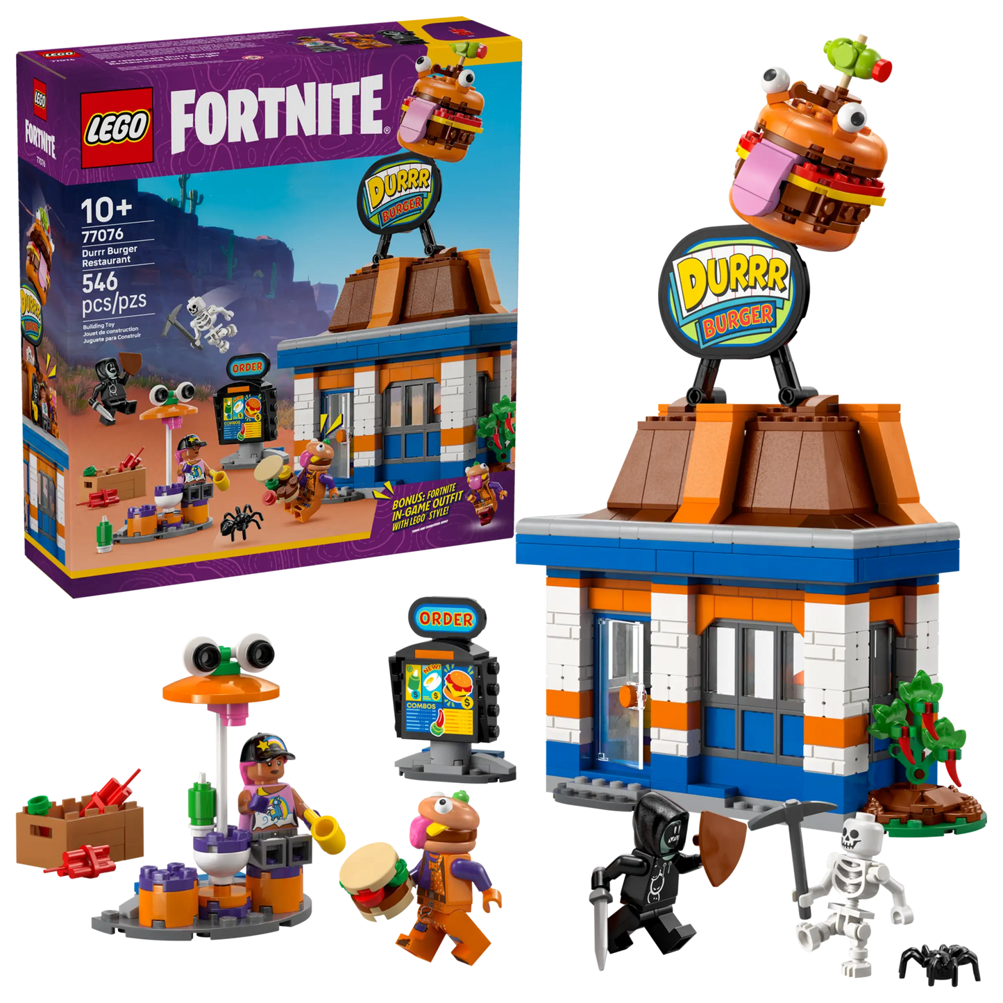 LEGO Fortnite 77076 Durrr Burger Restaurant