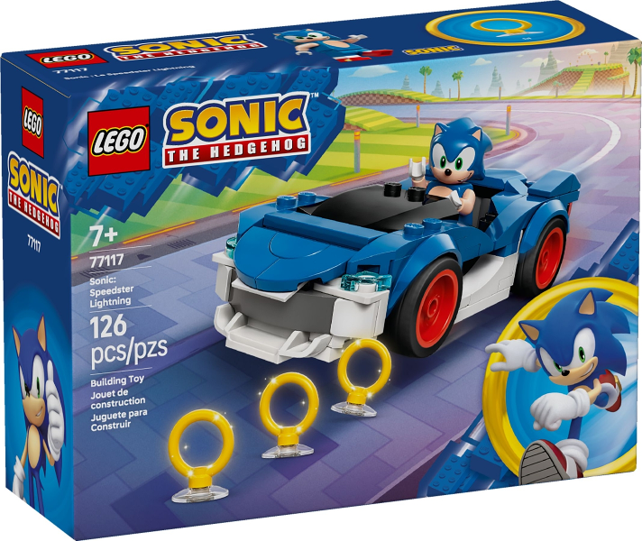 LEGO Sonic The Hedgehog 77117 Sonic: Speedster Lightning