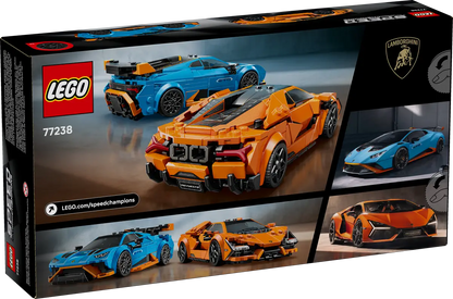 LEGO Speed Champions 77238 Lamborghini Revuelto & Lamborghini Huracán STO