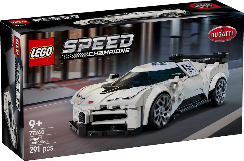 LEGO Speed Champions 77240 Bugatti Centodieci Hyper Sports Car