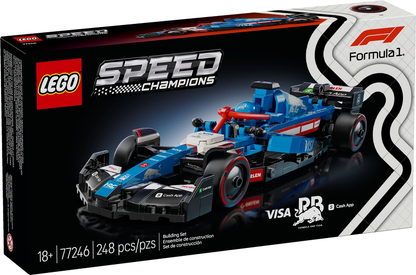 LEGO Speed Champions 77246 Visa Cash App RB VCARB 01 F1 Race Car