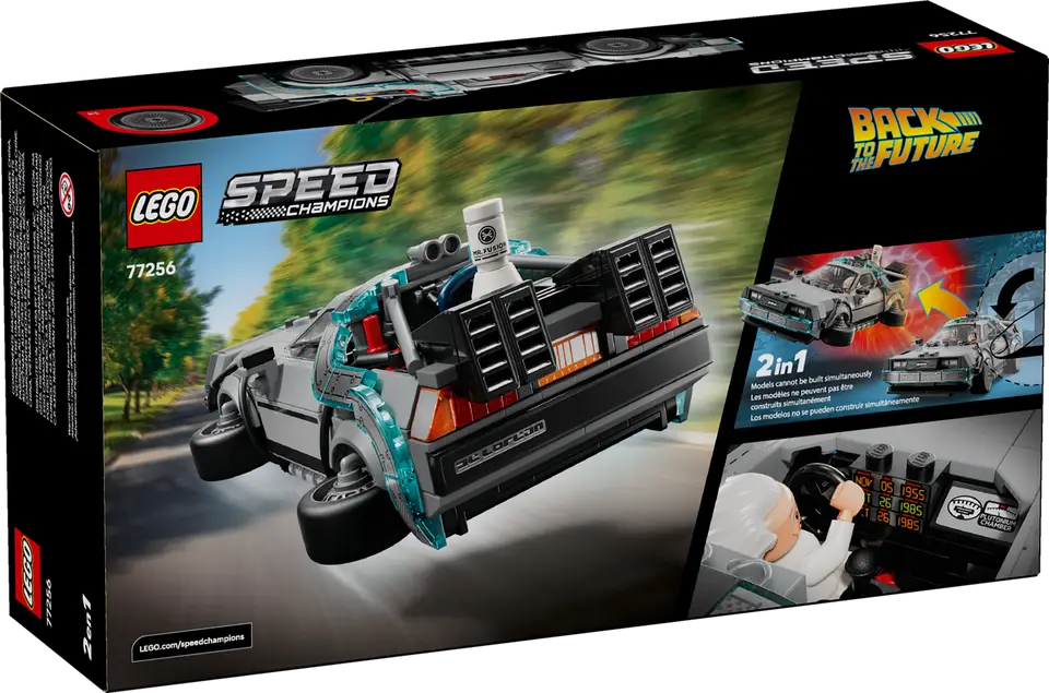 Lego Speed Champions 77256 Time Machine from Back to the Future