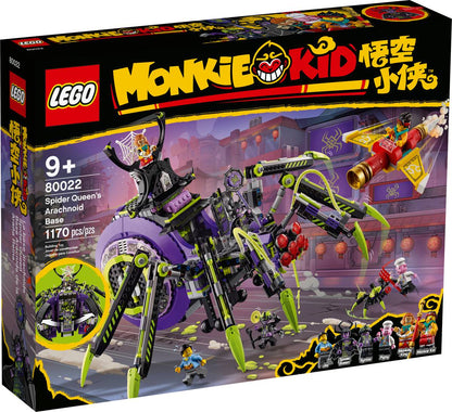 LEGO Monkie Kid 80022 Spider Queen's Arachnoid Base