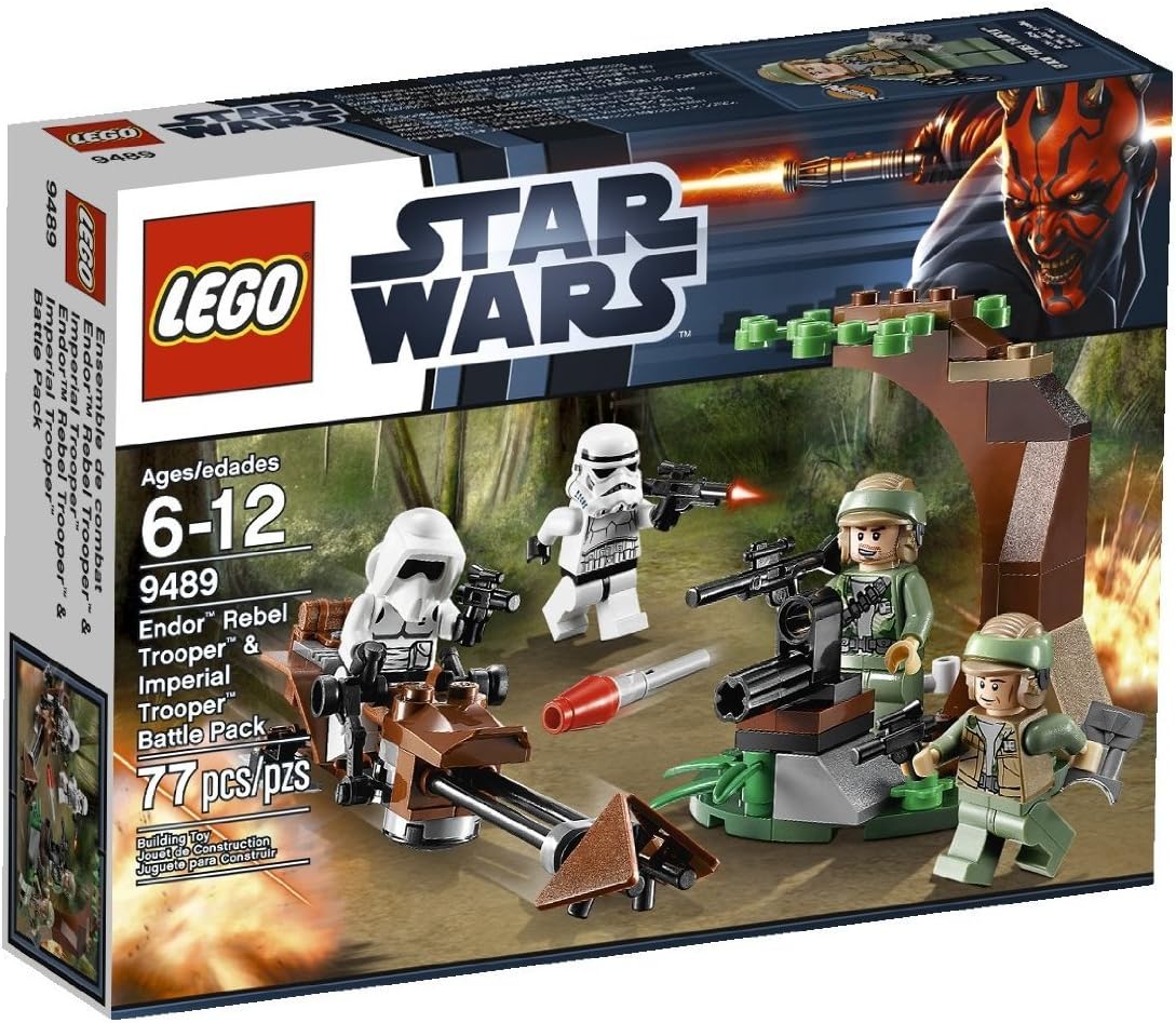 LEGO Star Wars 9489 Endor Rebel Trooper & Imperial Trooper Battle Pack