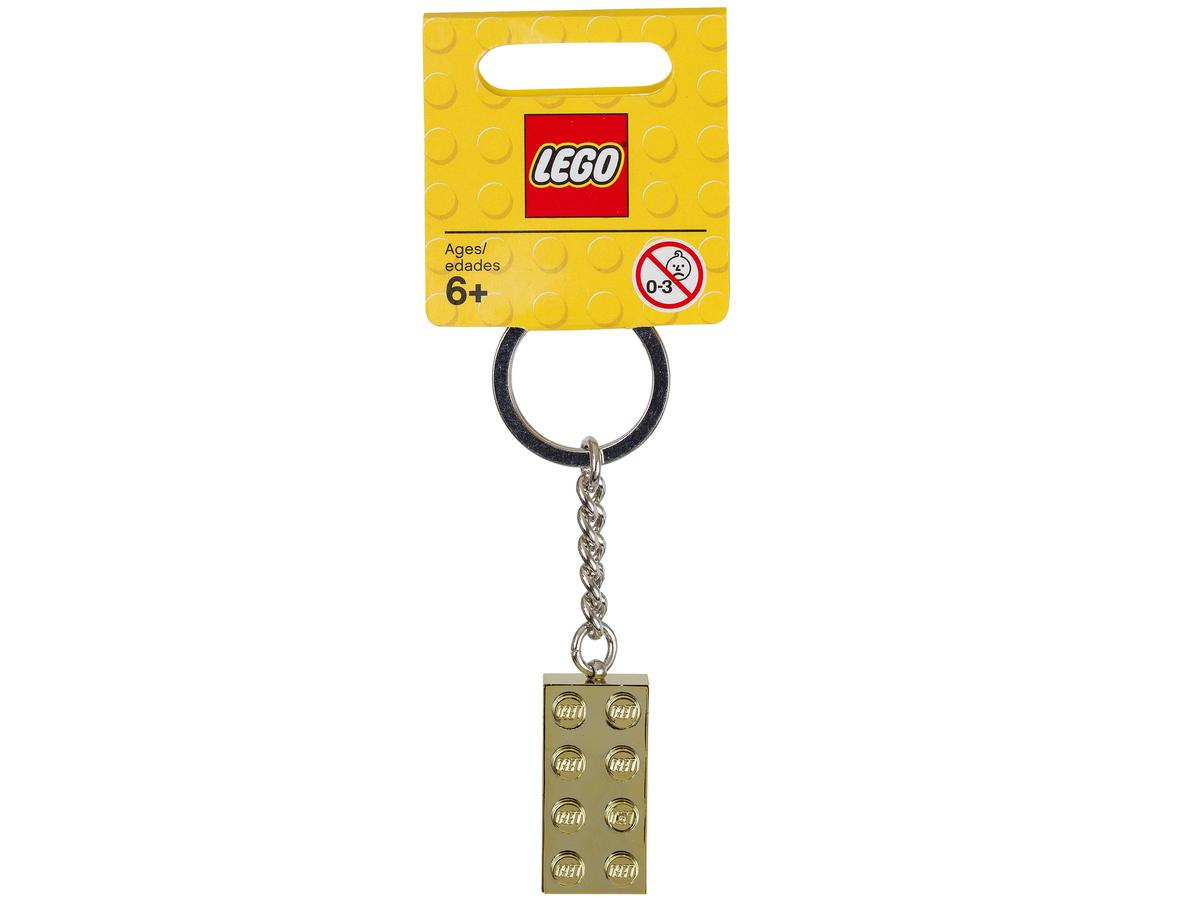 LEGO Marvel 850808 Gold 2x4 Stud Keychain
