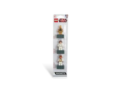 LEGO Star Wars 852843 C-3PO, Princess Leia, Admiral Ackbar - Magnet Set