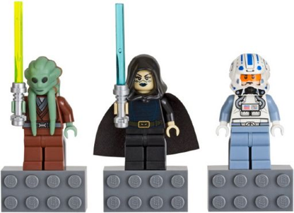 LEGO Star Wars 852947 Kit Fisto, Barriss Offee, Captain Jag - Magnet Set