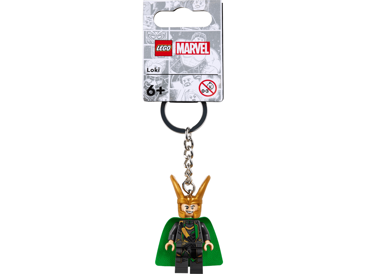 LEGO Marvel 854294 Loki Keychain