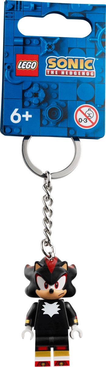LEGO Sonic the Hedgehog 854302 Shadow the Hedgehog Keychain