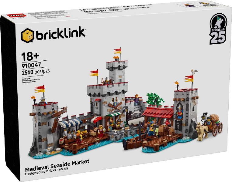 LEGO Bricklink Designer Program 910047 Series 4: Medieval Seaside Market