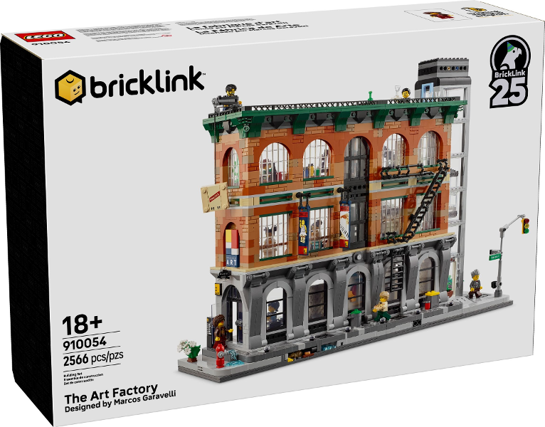 LEGO Bricklink Designer Program: Series 6 910054 The Art Factory