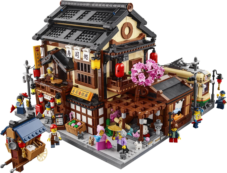 LEGO Bricklink Designer Program 910060 Sushi Restaurant