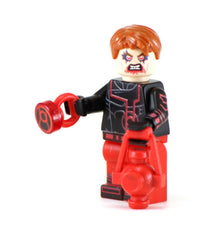 Guy Red Torch - BigKidBrix Custom Printed Minifig