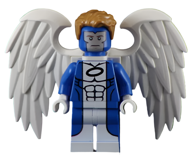 Angelic Man V2 - BigKidBrix Custom Printed Minifig
