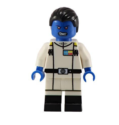 Admiral Throne - BigKidBrix Custom Printed Minifig