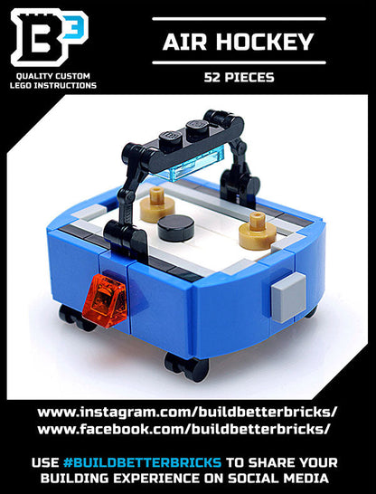 Air Hockey Table - B3 Customs Building Set
