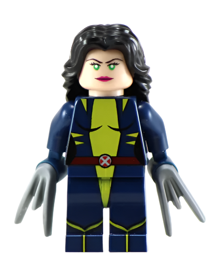 Angry Claws Girl - BigKidBrix Custom Printed Minifig