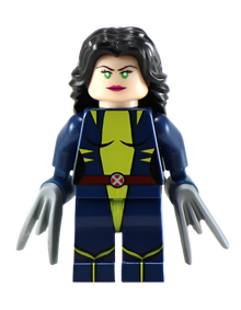 Angry Claws Girl - BigKidBrix Custom Printed Minifig