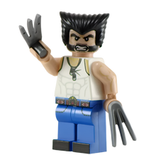 Angry Claws Logan - BigKidBrix Custom Printed Minifig