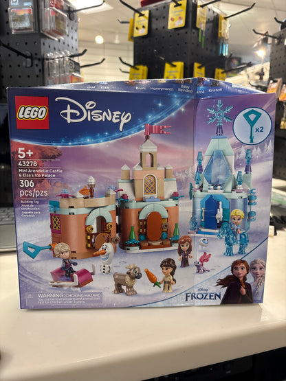 LEGO Disney 43278 Frozen Mini Arendelle Castle & Elsa's Ice Palace