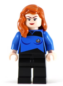 Dr. Beverly Breaker - BigKidBrix Custom Printed Minifig