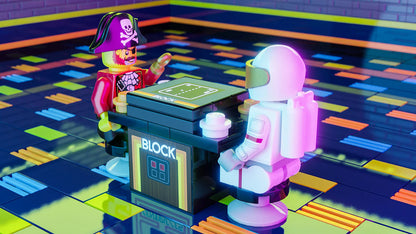 Block (Cocktail Style) - B3 Customs Arcade Machine