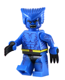 Blue Creature - BigKidBrix Custom Printed Minifig