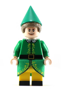 Bud The Elf - BigKidBrix Custom Printed Minifig