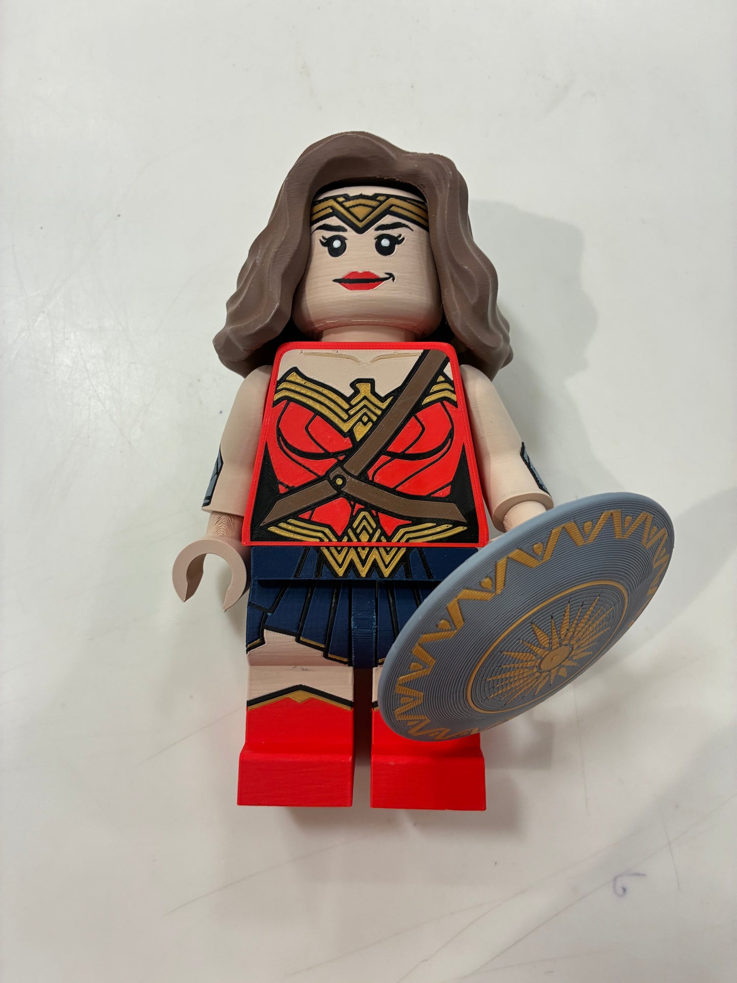 Wonder Girl - Custom 3D Printed Megafig