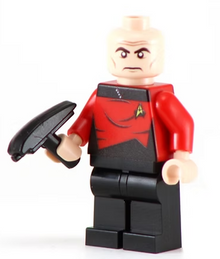 Captain P - BigKidBrix Custom Printed Minifig