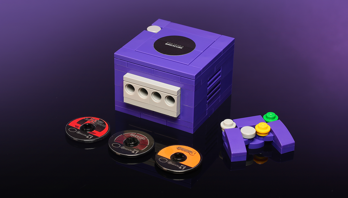 Pretendo BrickCube 2001 - B3 Customs Video Game Console Set