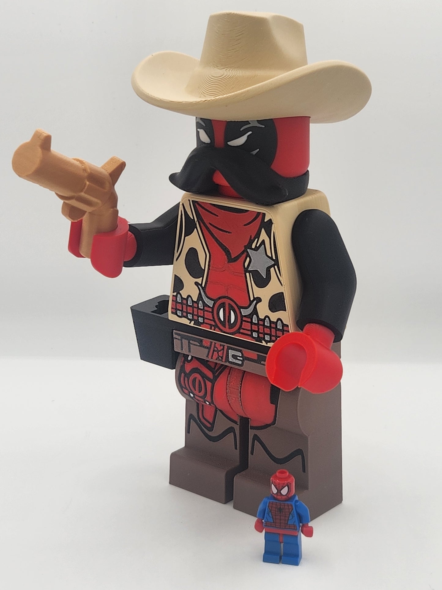 Sheriff Mercpool - Custom 3D Printed Megafig