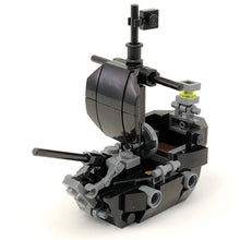 Black Ship (Pearl) with Jack Sparrow Minifigure - B3 Customs