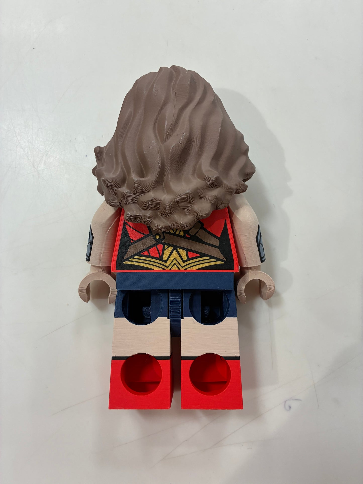 Wonder Girl - Custom 3D Printed Megafig
