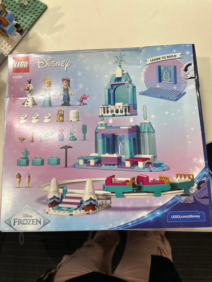 LEGO Disney 43281 Frozen Elsa's Ice Castle & Snow Ride Adventure