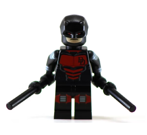 Dare Demon Armored - BigKidBrix Custom Printed Minifig