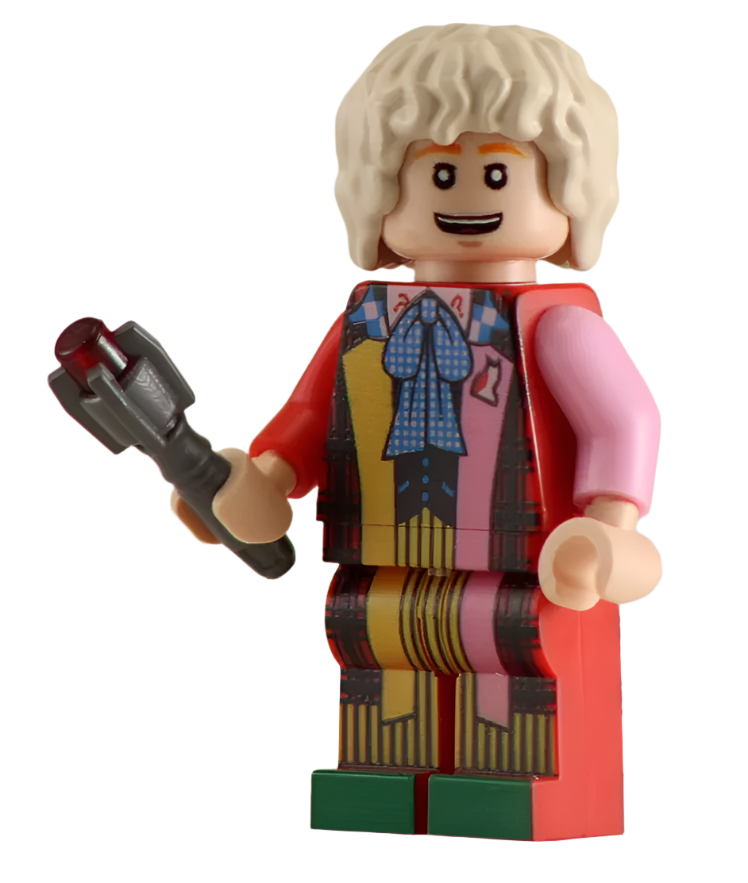 Doctor What #6 - BigKidBrix Custom Printed Minifig