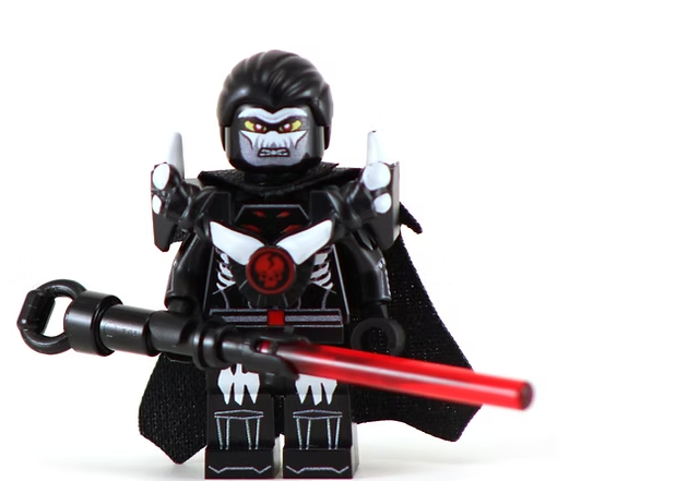 Dark Nihl - BigKidBrix Custom Printed Minifig
