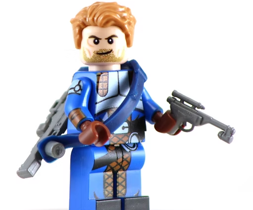 Dash Rander - BigKidBrix Custom Printed Minifig