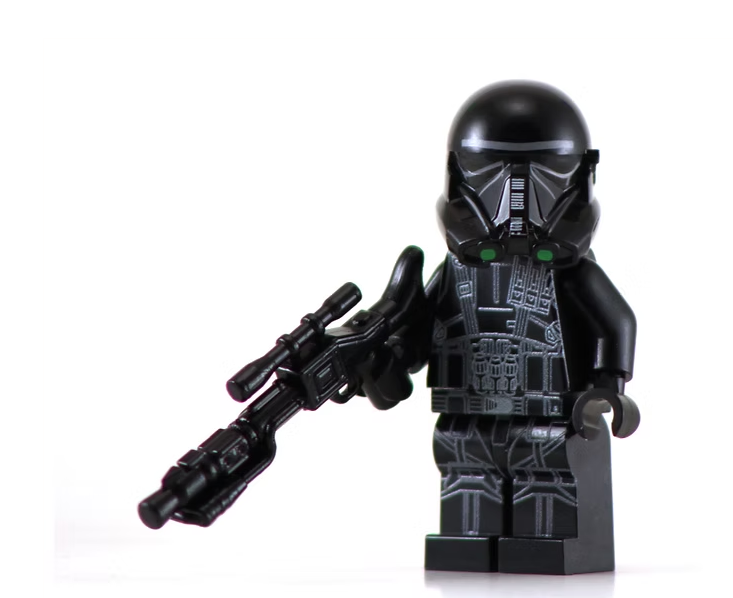 Dead Trooper - BigKidBrix Custom Printed Minifig