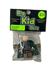Sneaky Sailor - BigKidBrix Custom Printed Minifig
