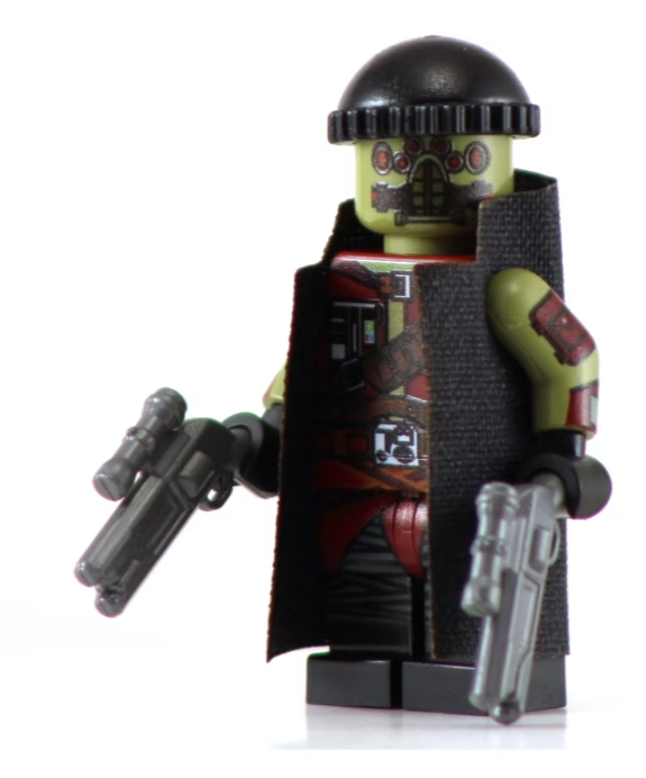 Geddohook - BigKidBrix Custom Printed Minifig