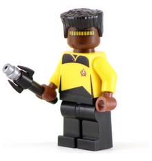 Georgi LaForgie - BigKidBrix Custom Printed Minifig
