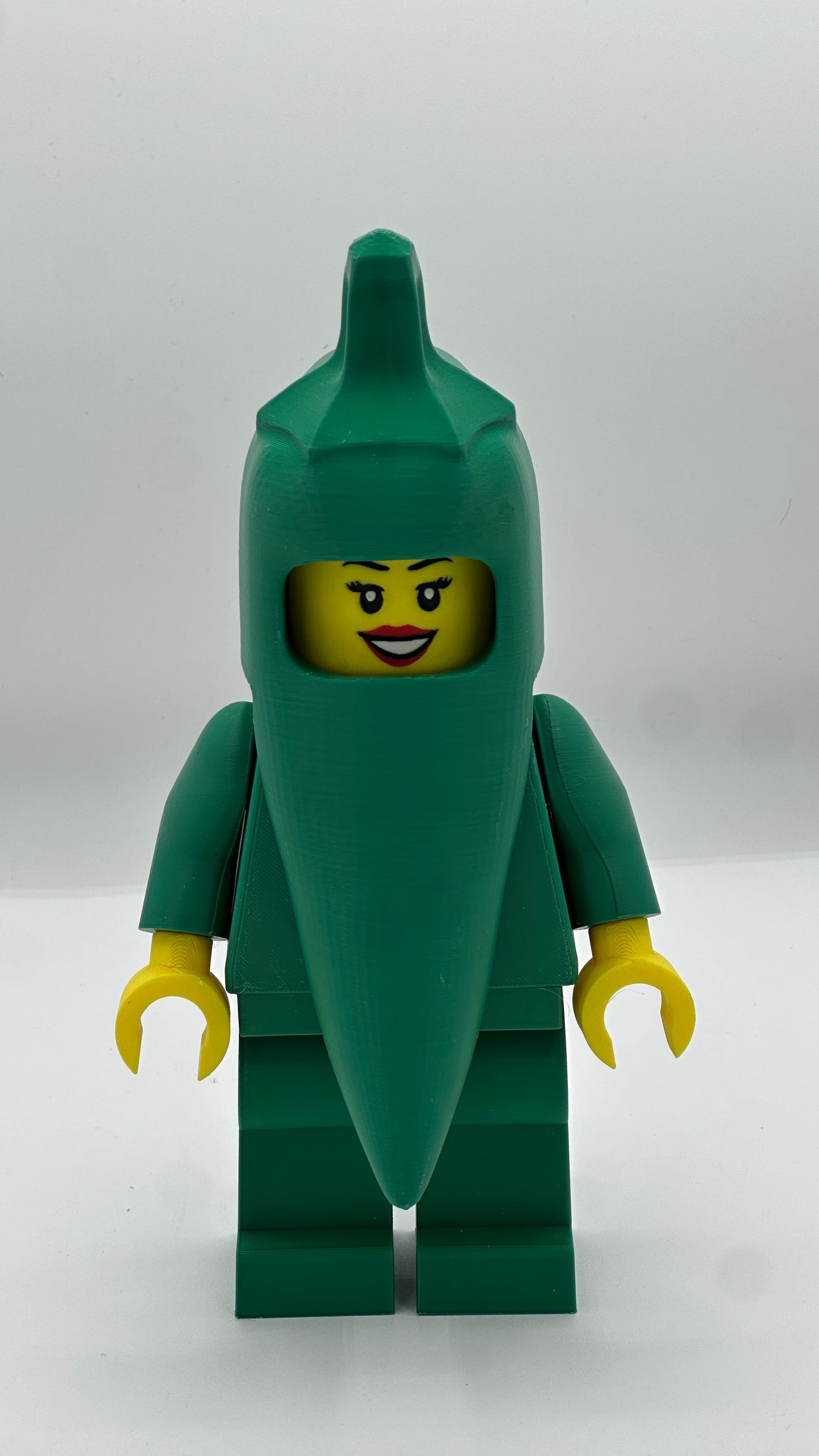 Green Chilli - Custom 3D Printed Megafig