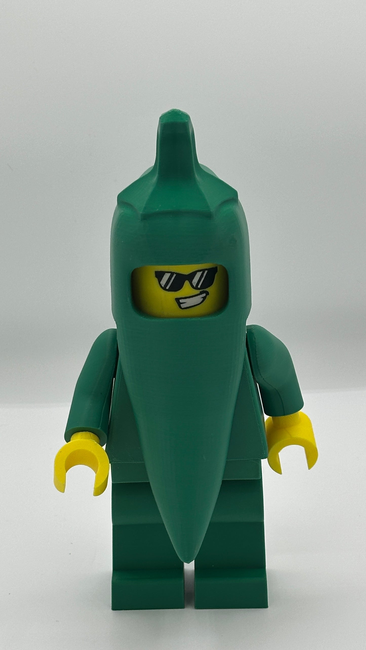 Green Chilli - Custom 3D Printed Megafig