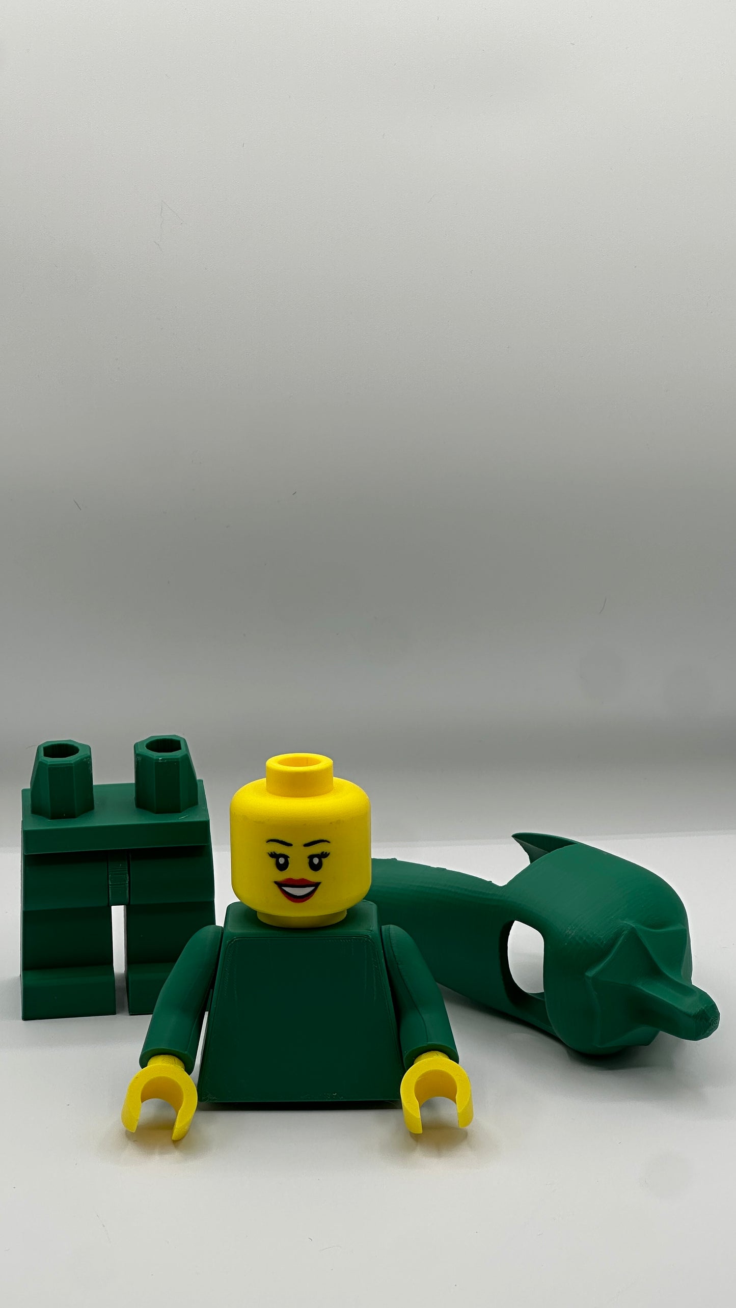 Green Chilli - Custom 3D Printed Megafig