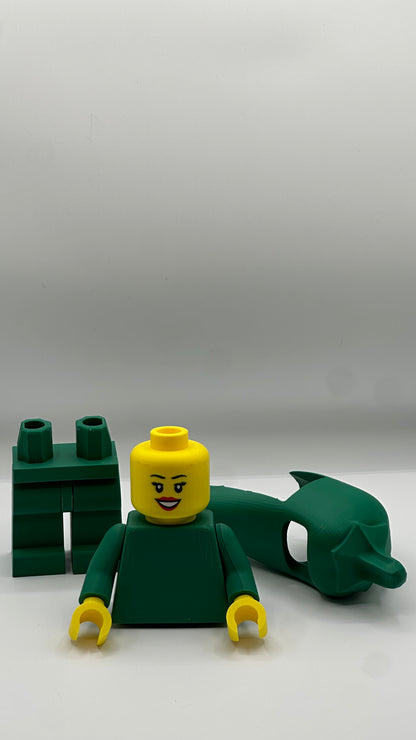Green Chilli - Custom 3D Printed Megafig