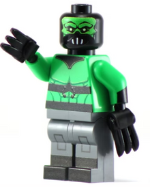 Hazard Material Man - BigKidBrix Custom Printed Minifig