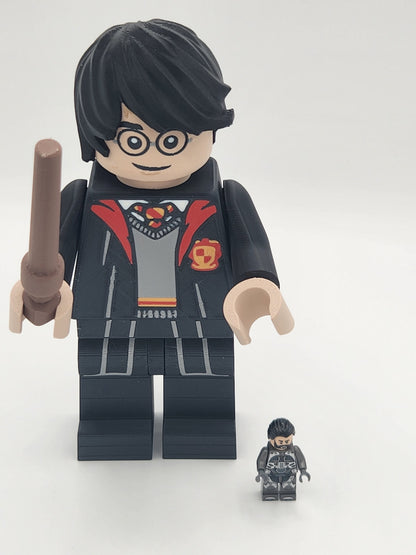 Larry Potter - Custom 3D Printed Megafig