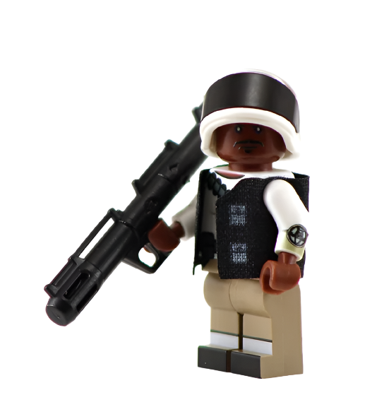 Heavy Weaponry Vanguard - BigKidBrix Custom Printed Minifig